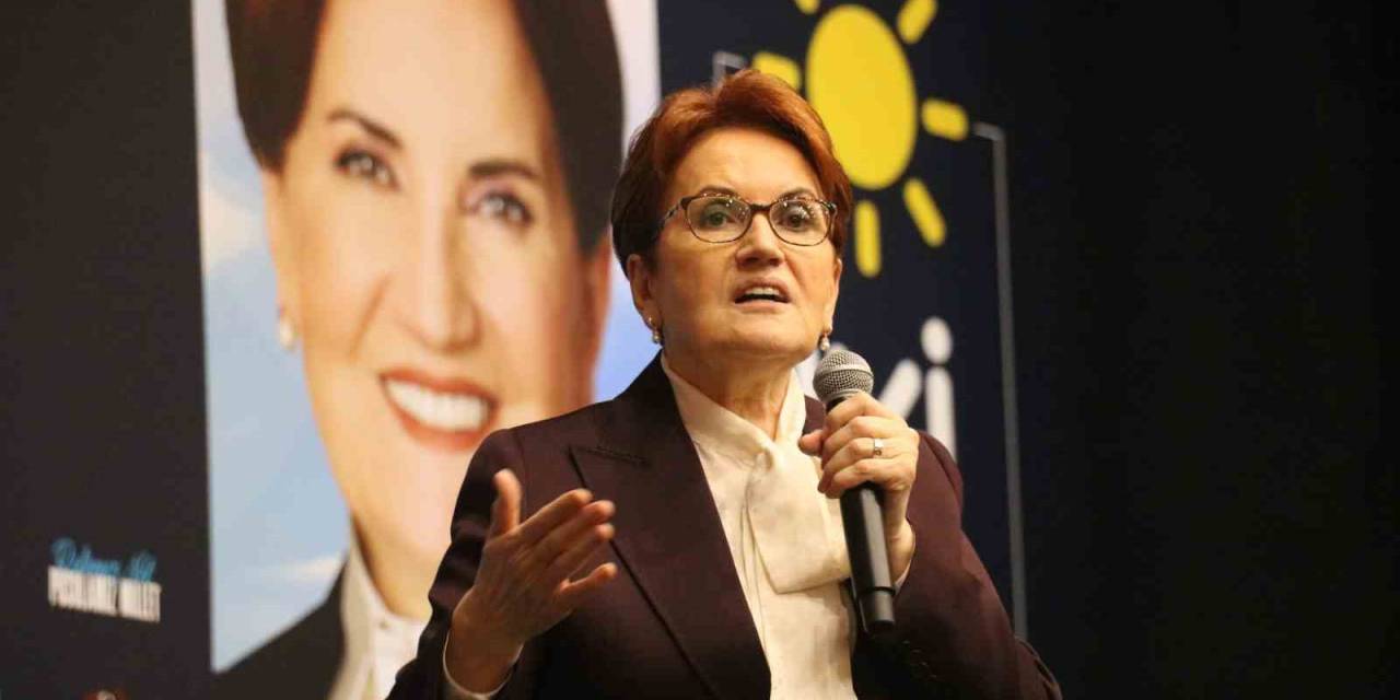 İyi Parti Genel Başkanı Akşener: “El Sıkıştık Ama Başaramadık"
