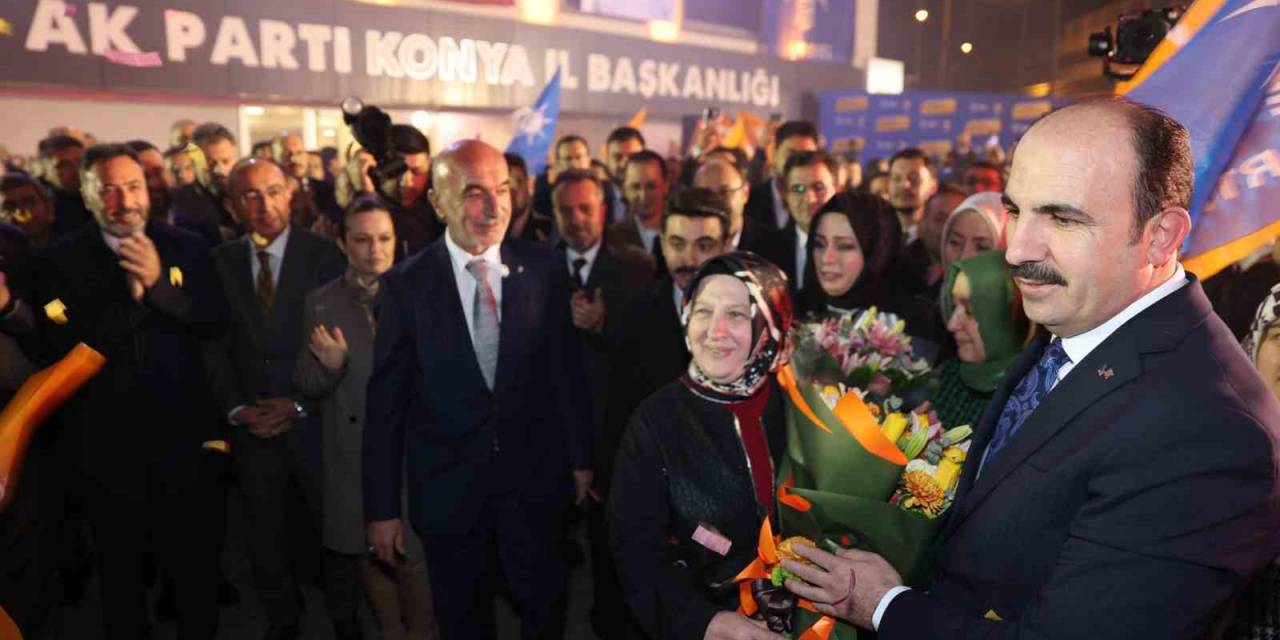 Başkan Altay: "İlk Günkü Aşkla Konya’ya Hizmet Etmeye Devam Edeceğiz"