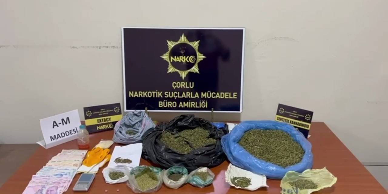 Çorlu Ve Çerkezköy’de Uyuşturucu Operasyonu