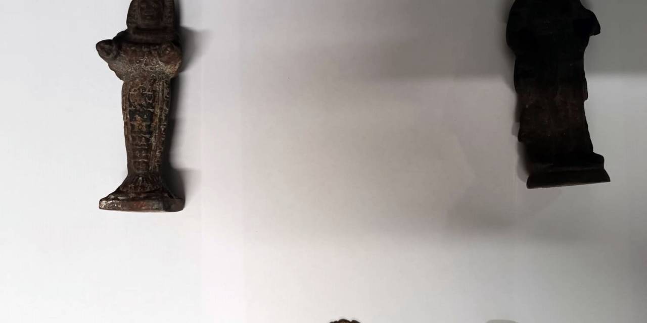 13. Yüzyıla Ait Heykelleri 1 Milyon Dolara Satamadan Yakalandı