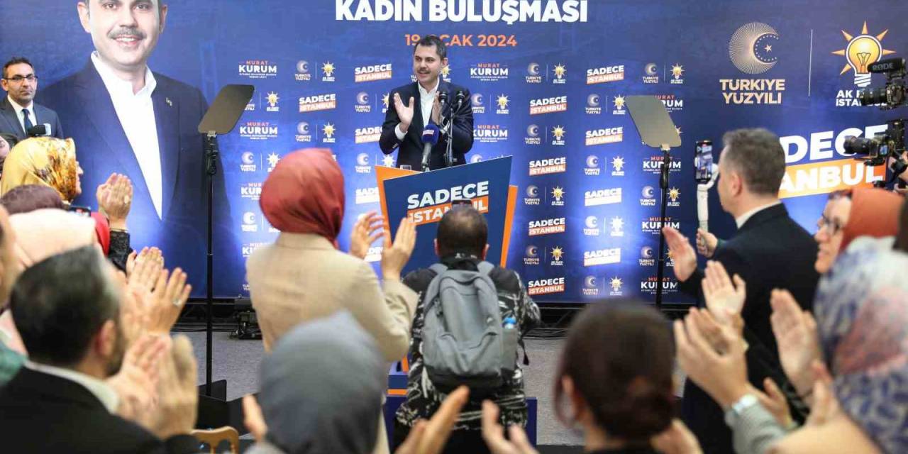 Murat Kurum’dan Kadın Ve Gençlere "Yüzde 25 İstihdam" Sözü