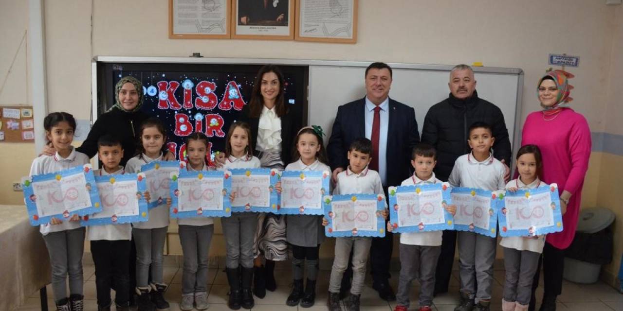 Başkan Alp Karne Töreninde Öğrencilerle Buluştu