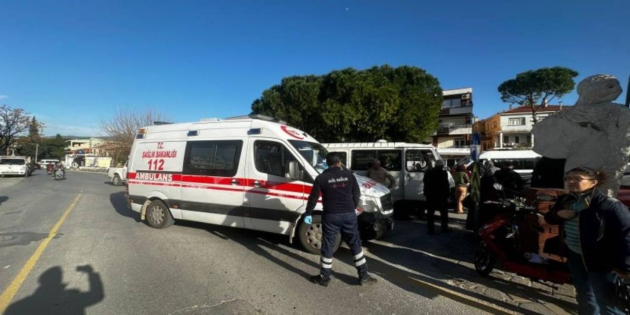 Milas’ta Trafik Kazası: 2 Yaralı