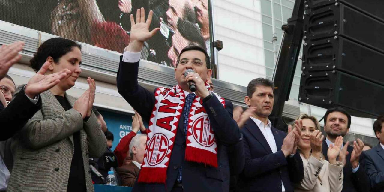 Tütüncü’ye Antalya’da Coşkulu Karşılama