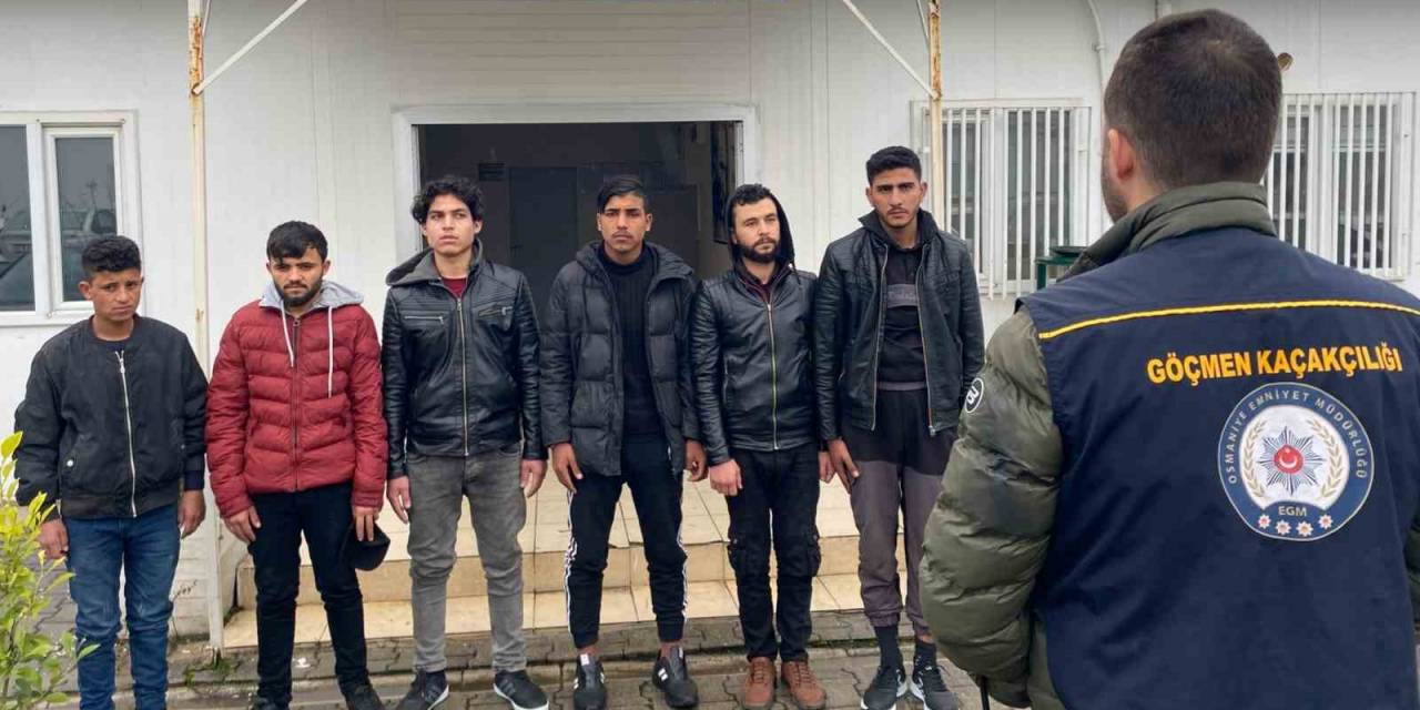 Osmaniye’de 6 Düzensiz Göçmen Yakalandı