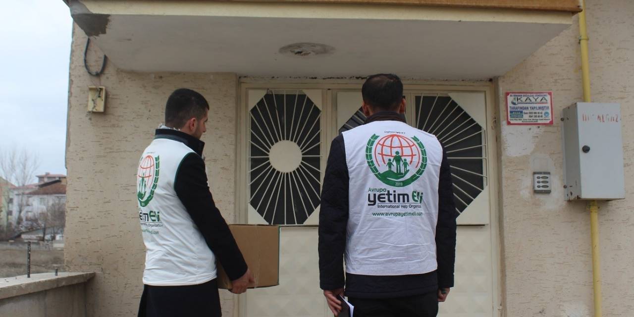 Yetimeli Derneğinden İhtiyaç Sahiplerine Yardım
