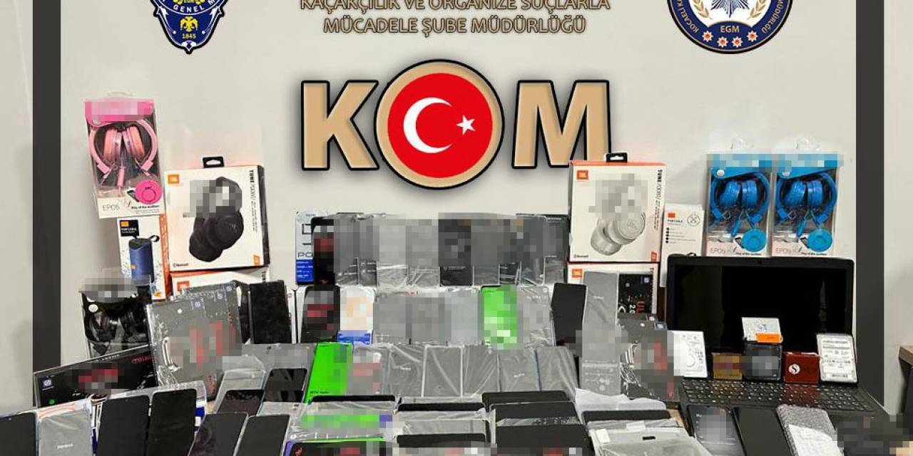 Kocaeli’de 115 Gümrük Kaçağı Cep Telefonu Ele Geçirildi