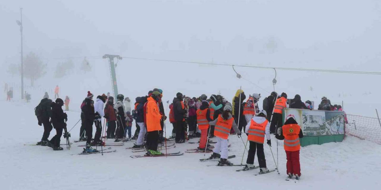 Kartalkaya’da, Yarıyıl Tatili Yoğunluğu
