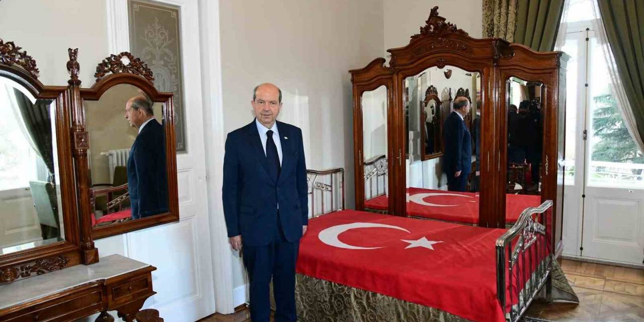 Kktc Cumhurbaşkanı Tatar, Atatürk Köşkü’nü Ziyaret Etti