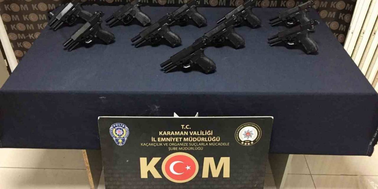 Karaman’da Silah Operasyonu