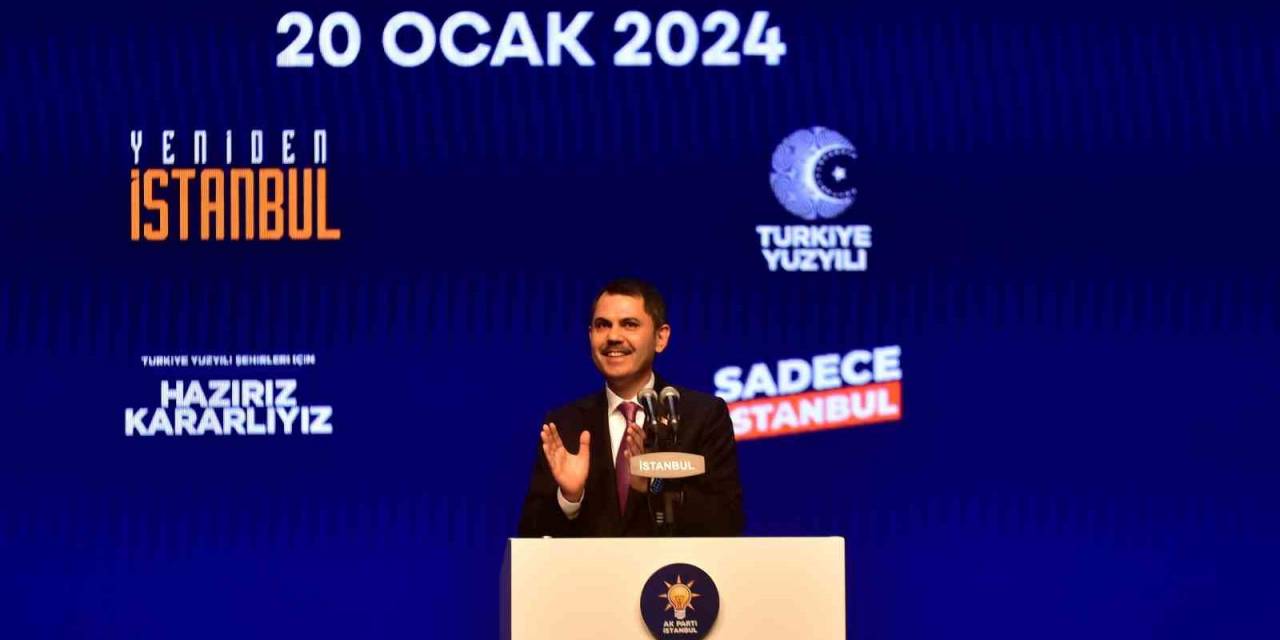 Ak Parti İbb Başkan Adayı Kurum: “İstanbul’da Oluşan Tüm Karmaşayı Sonlandıracağız”