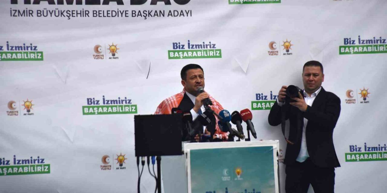 Hamza Dağ’dan İzmir’de Mesaj: “Biz İzmir’iz Başarabiliriz”