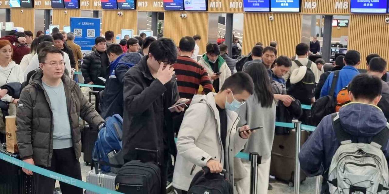 İstanbul Havalimanı’nda Yarıyıl Tatili Yoğunluğu