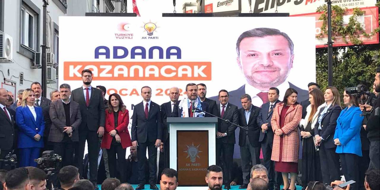 Adana Büyükşehir Belediye Başkan Adayı Fatih Mehmet Kocaispir’e Görkemli Karşılama