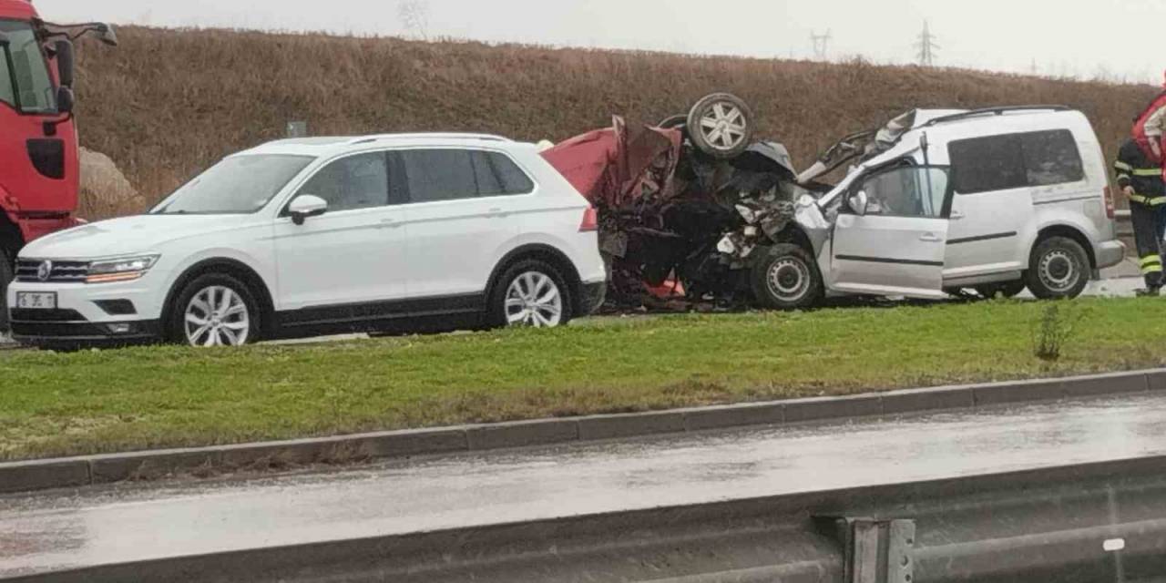 Kırklareli’nde Feci Kaza: 2 Ölü, 1 Yaralı