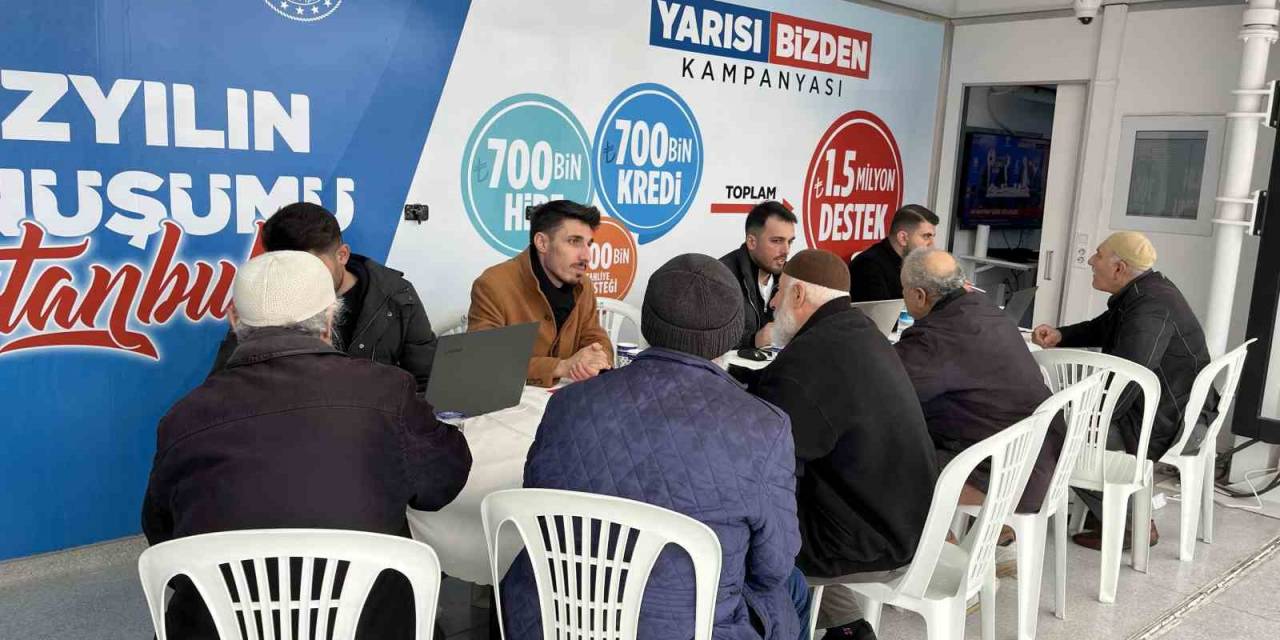 ’yarısı Bizden’ Kampanyası Bilgilendirme Tırlarına Yoğun İlgi