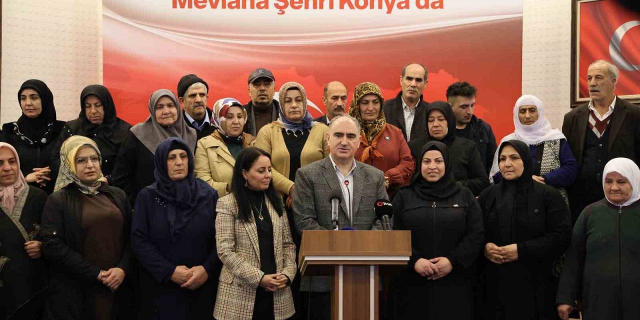 Evlat Nöbetine Katılan Aileler Konya’da