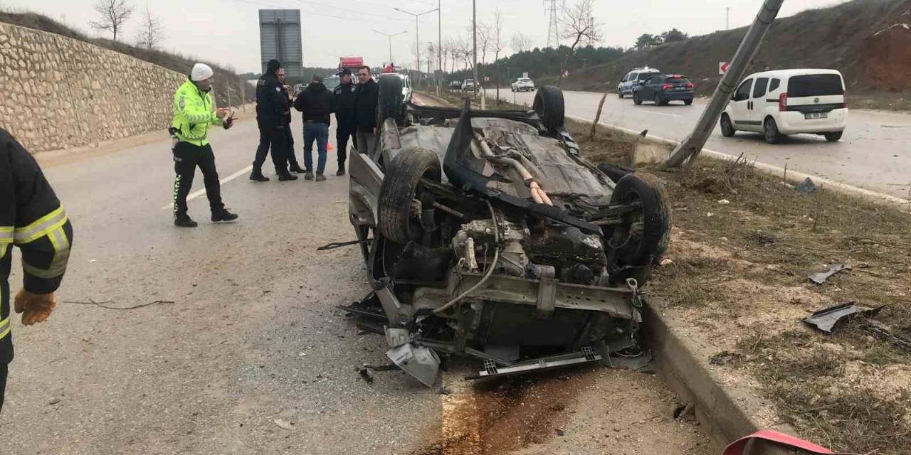 Bilecik’te 5 Aracın Karıştığı Zincirleme Kazada 1 Kişi Yaralandı