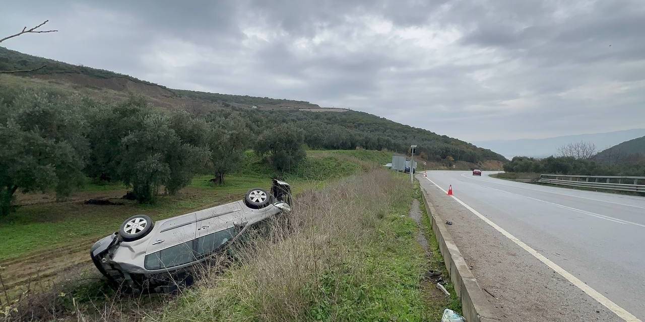 Kaza Anı Kamerada, Tarlaya Böyle Uçtu