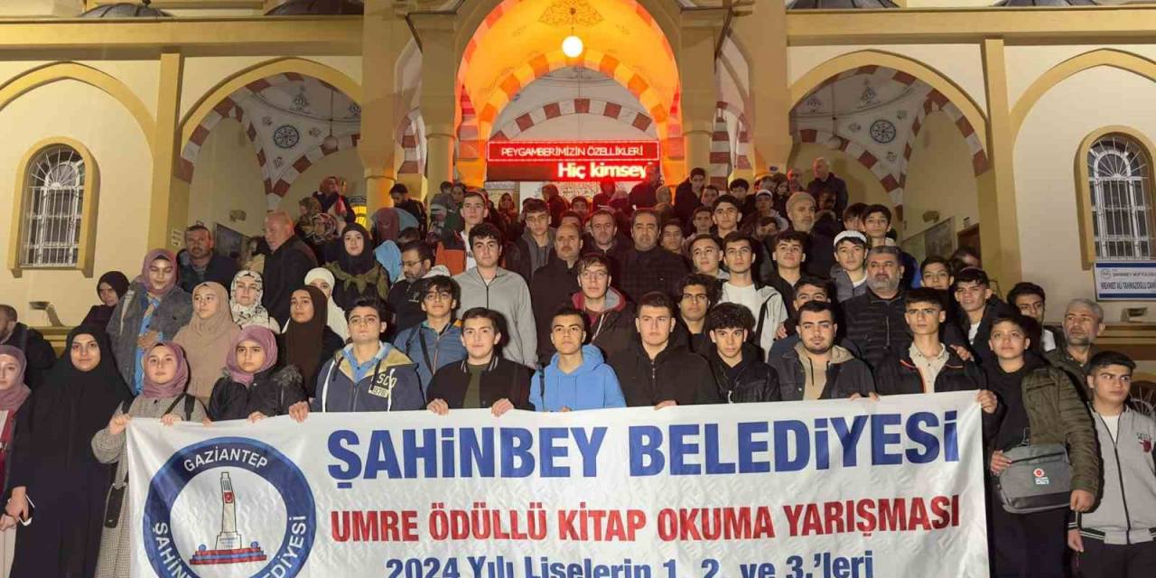 Şahinbey’de 174 Öğrenci Umreye Uğurlandı