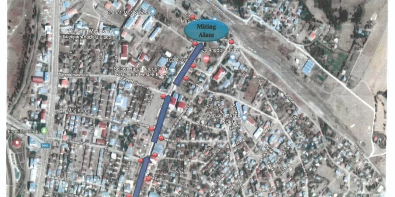 Muş Valiliği Toplantı Ve Gösteri Yürüyüşleri Hakkında Duyuru Yayımladı