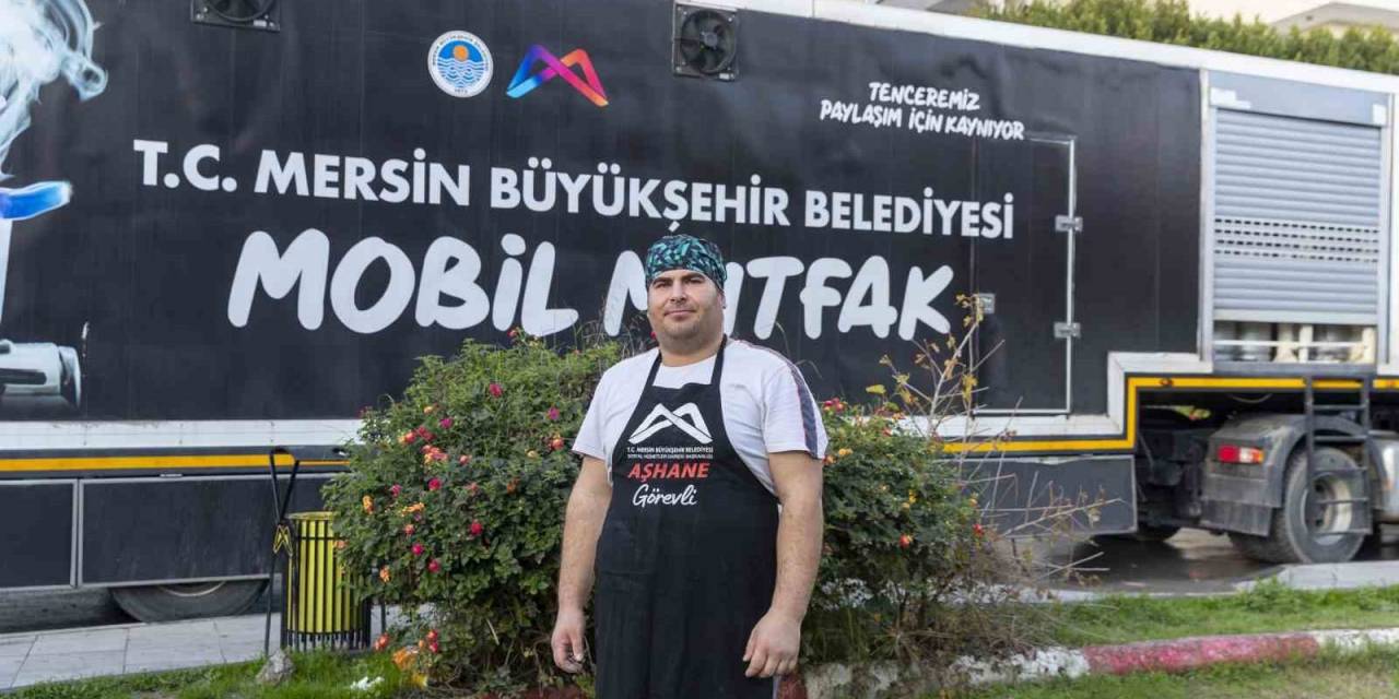 ’mobil Mutfak Tırı’ Ve ’mahalle Mutfakları’ 48 Noktada 3 Çeşit Yemek Hizmeti Sunuyor