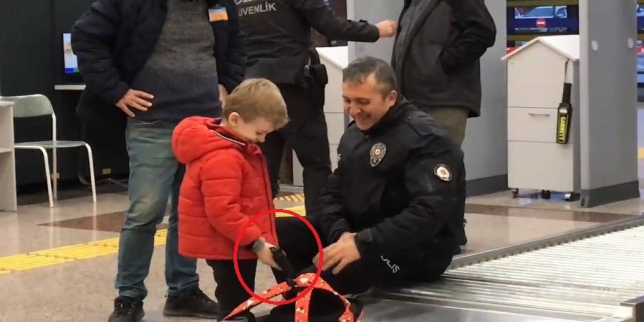 Havaalanı Polisini Şok Eden Olay