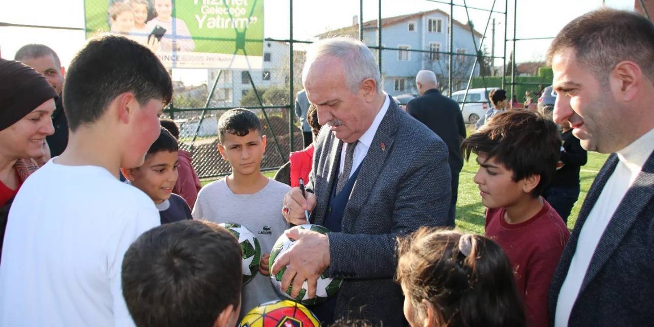 Derince’ye Yeni Spor Tesisi Kazandırıldı