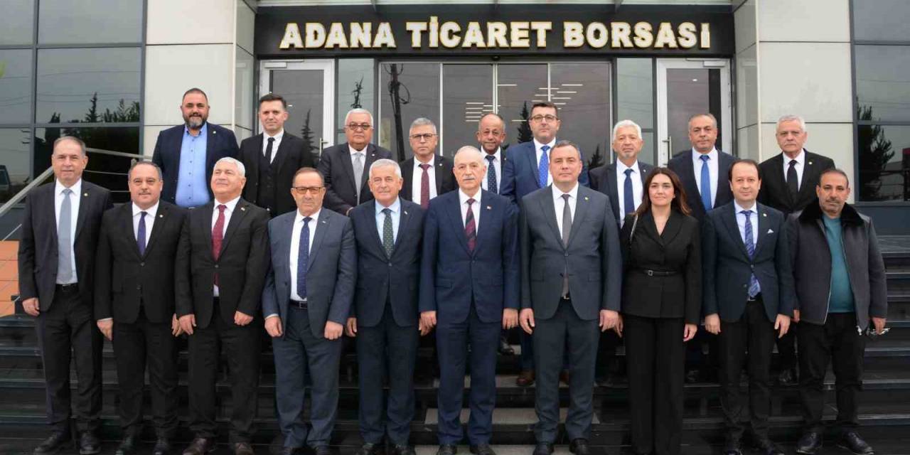 Aydın Ticaret Borsası Ve Adana Ticaret Borsası Kardeşlik Protokolü İmzaladı