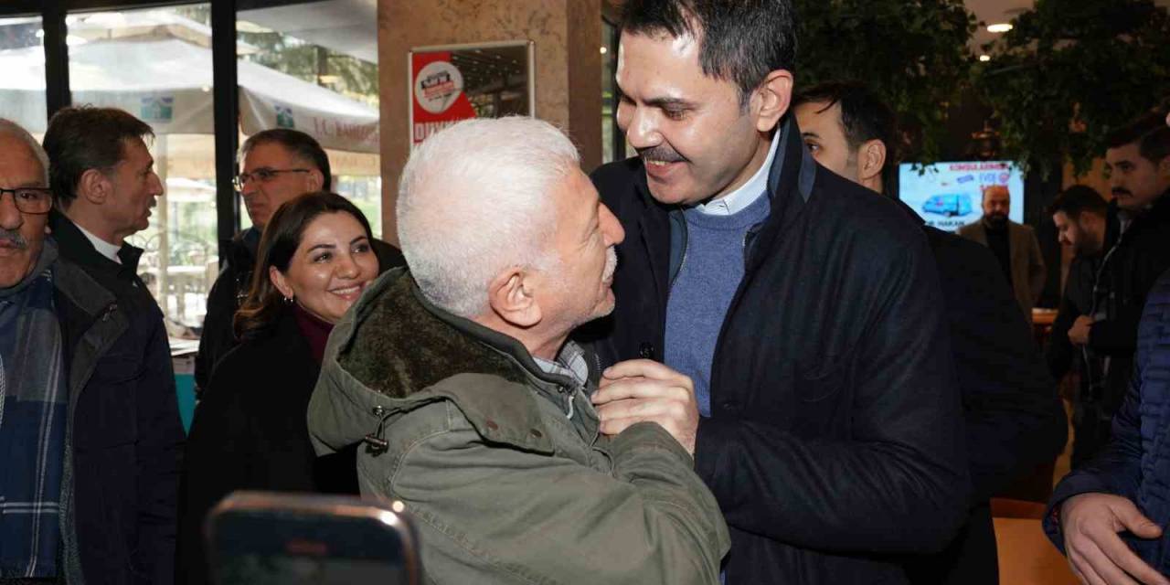 Murat Kurum’a Bahçelievler Belediyesi Sosyal Tesisleri’nde Vatandaşlardan Yoğun İlgi