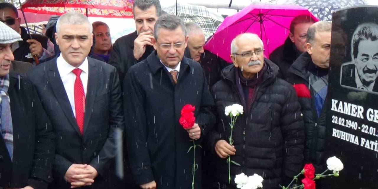 Kamer Genç Anmasına Katılan Chp Genel Başkanı Özgür Özel: "Kamer Genç’in Hikayesi, Cumhuriyetin Hikayesidir"