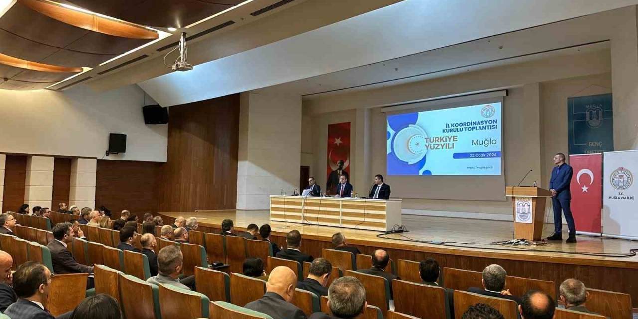 Muğla’da 2024 Yılı Birinci Dönem İl Koordinasyon Toplantısı Yapıldı