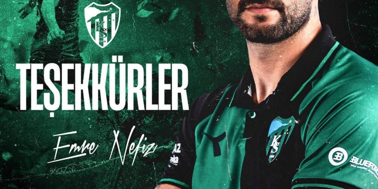 Kocaelispor, Emre Nefiz’in Sözleşmesini Karşılıklı Olarak Feshetti