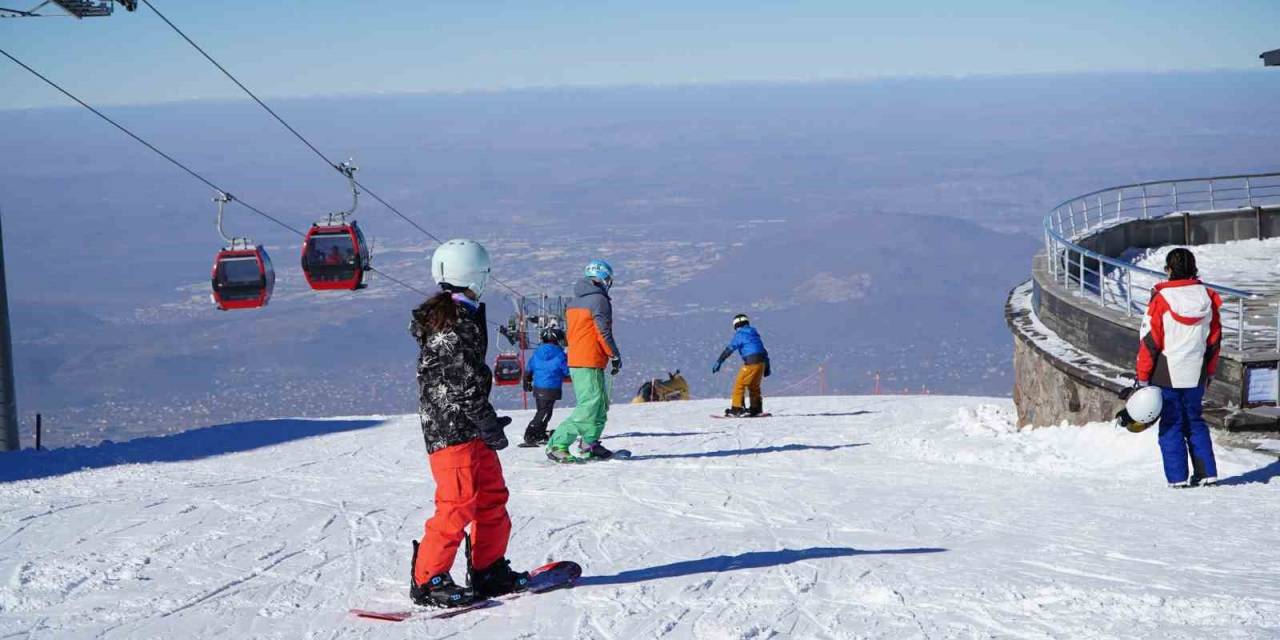 Erciyes Kayak Merkezi İngilizlerin Dikkatini Çekiyor