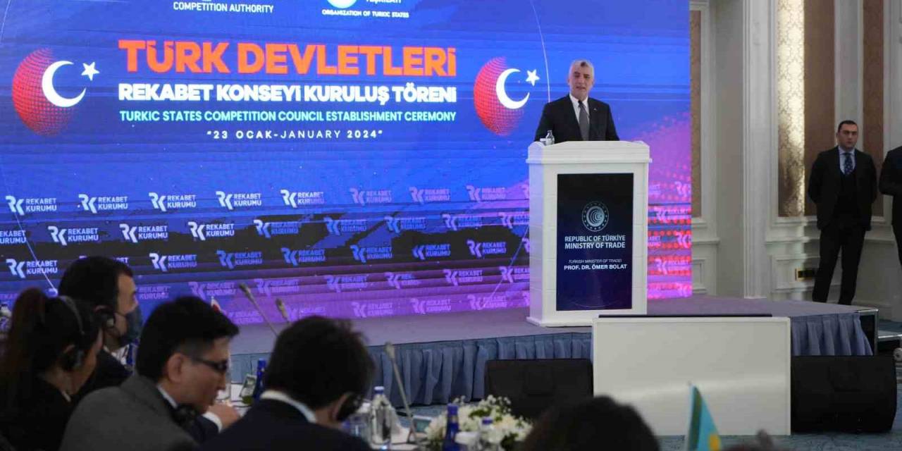 Bakan Bolat: ‘‘Tdt Üye Ülkelerinin 2023 Yılındaki Ticaret Hacmi 42 Milyar Dolara Yükseldi’’