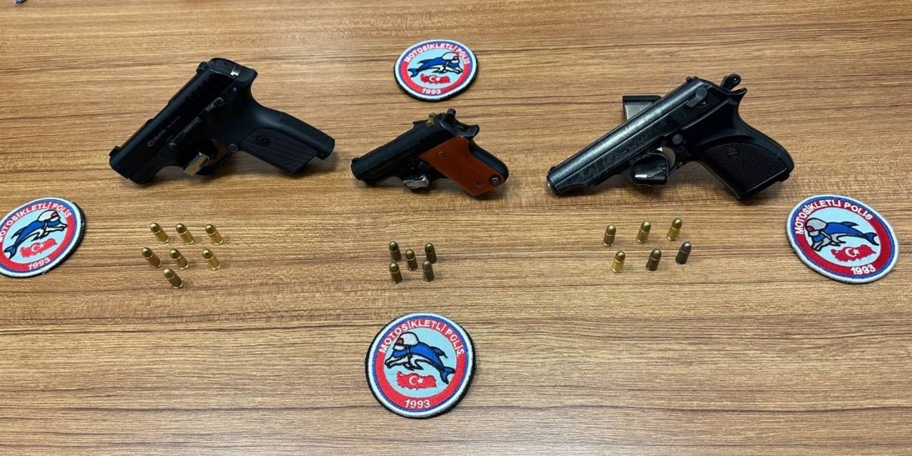 Yalova’da Polis Uygulamalarında 6 Tabanca Yakalandı