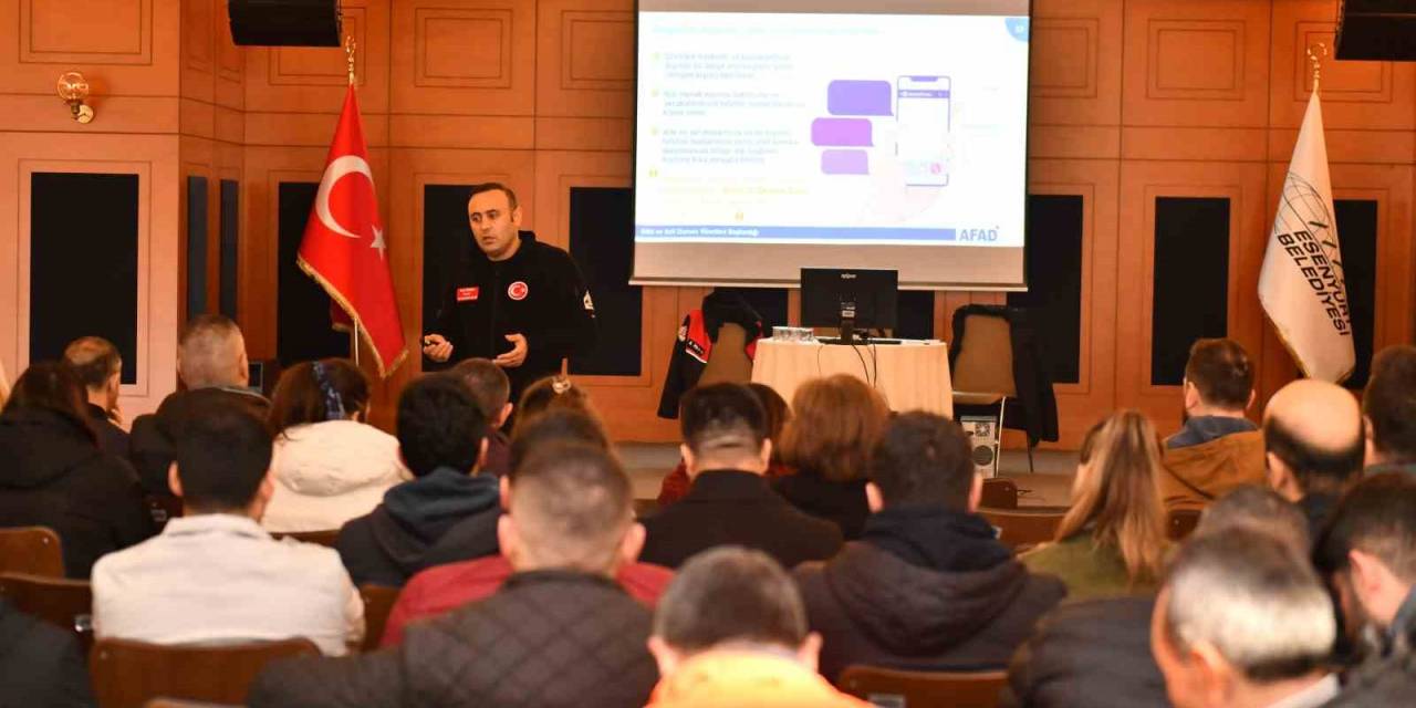 Afet Bilinci Eğitimleri Sürüyor