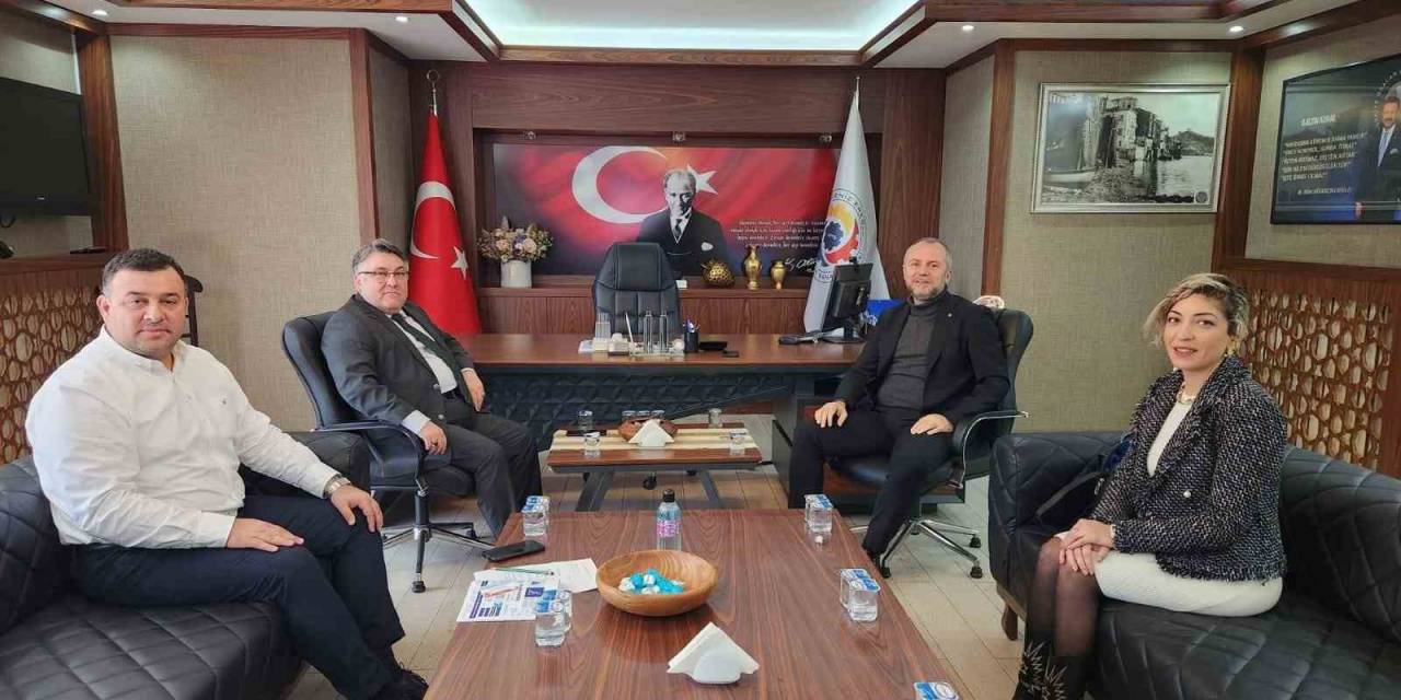 Rektör Özölçer’den Ereğli Tso Başkanı Keleş’e Ziyaret