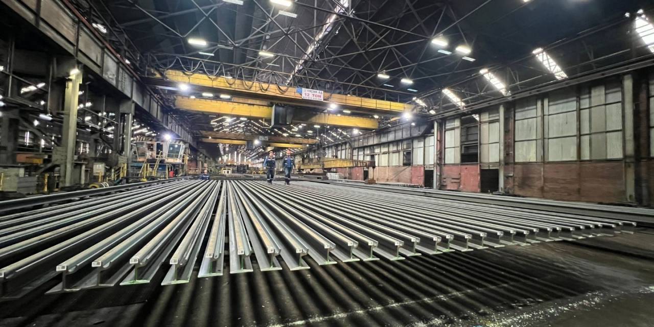 Alikahya Tramvayında Rayların Üretimi Tamamlandı