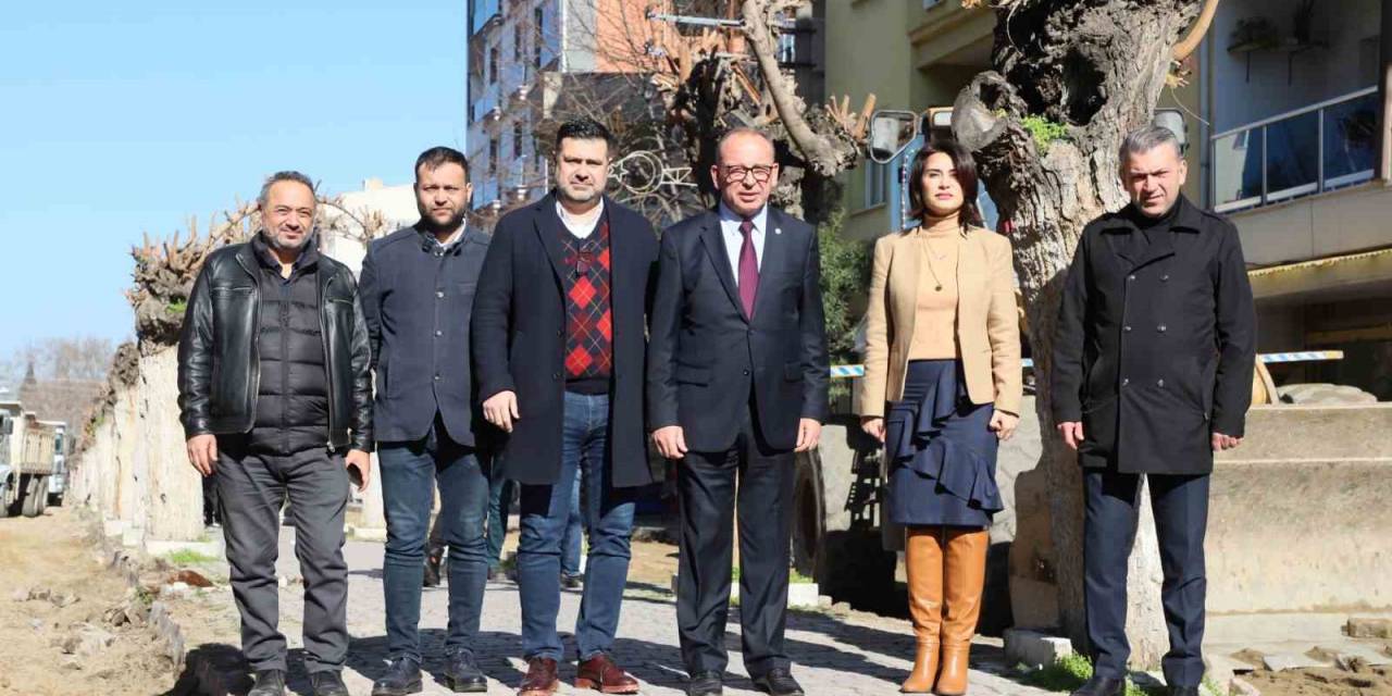 Turgutlu’nun Dutlu Yol’unda Çalışma Başladı