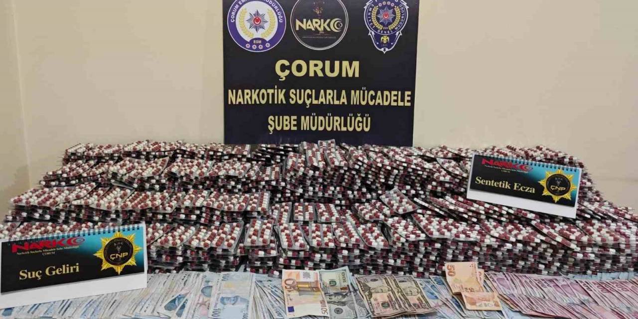 Çorum Polisinden Uyuşturucu Operasyonu