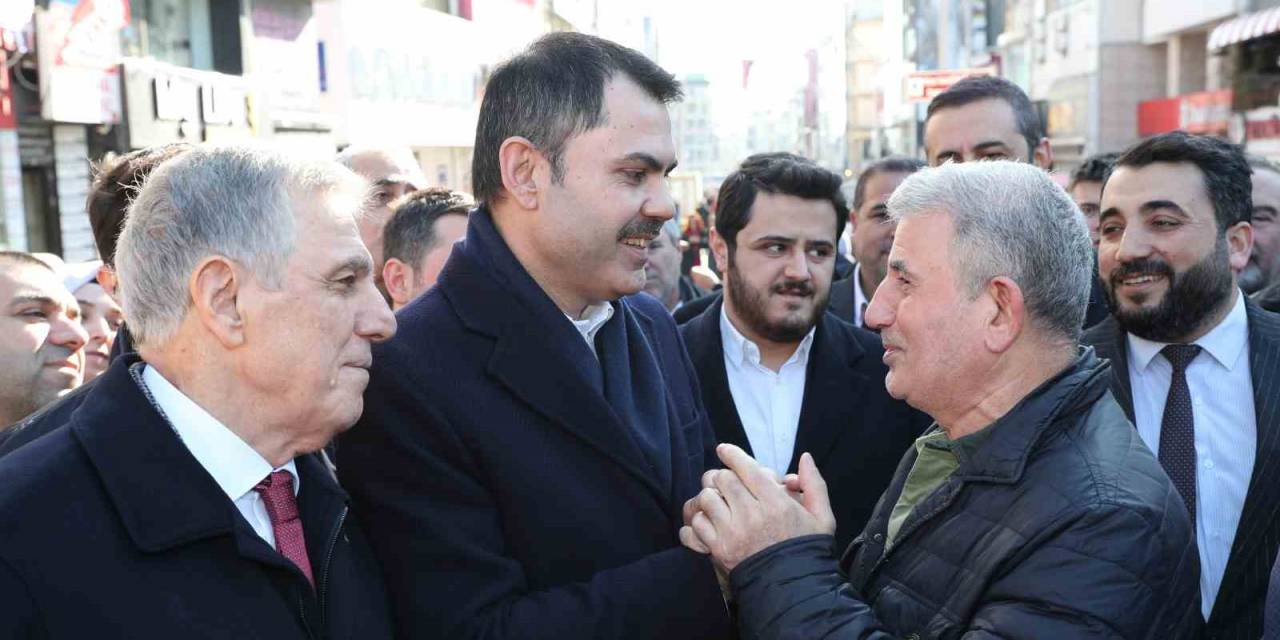 Ak Parti İbb Adayı Murat Kurum, Bakırköy’de Esnafı Ziyaret Etti