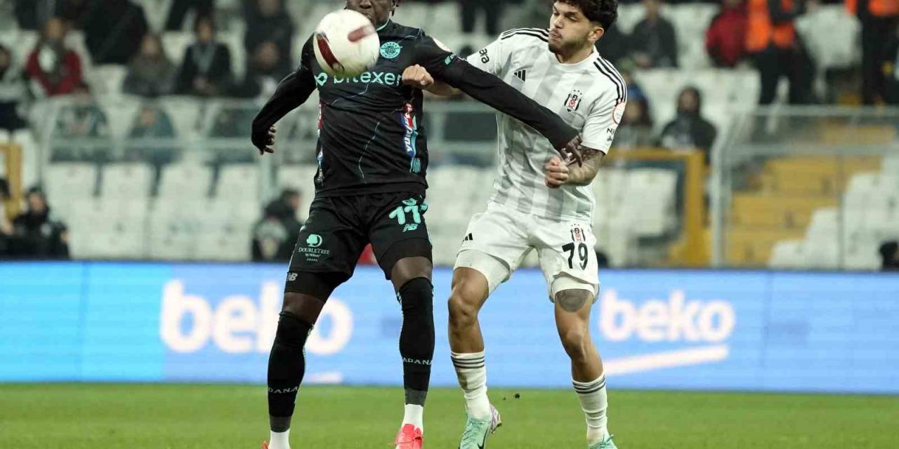 Trendyol Süper Lig: Beşiktaş: 0 - Adana Demirspor: 0 (Maç Sonucu)