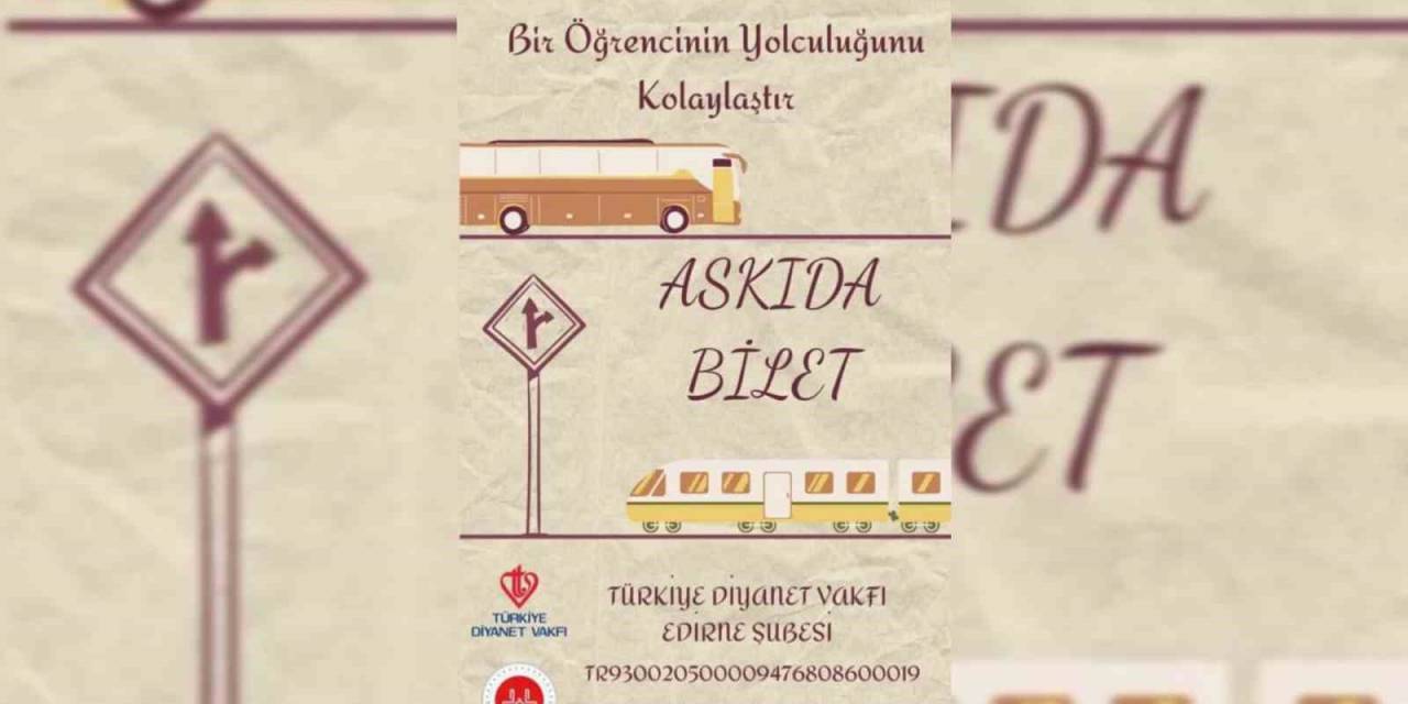 Yarıyıl Tatiline Gidemeyen Üniversite Öğrencileri İçin Askıda Bilet Uygulaması