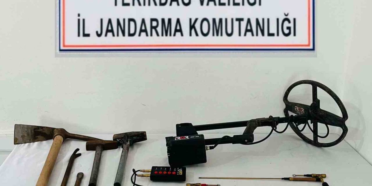 Tekirdağ’da Kaçak Kazı Operasyonu