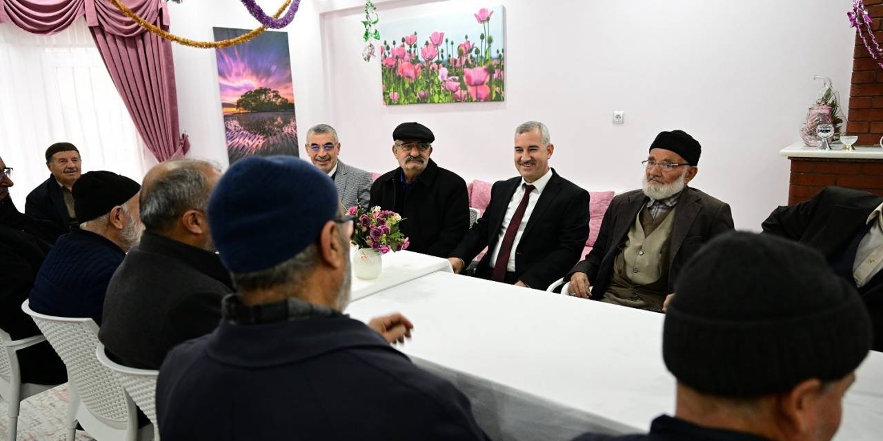 Çınar, ‘Vefa Buluşmaları’ Kapsamında Yaşlı Vatandaşları Misafir Etti