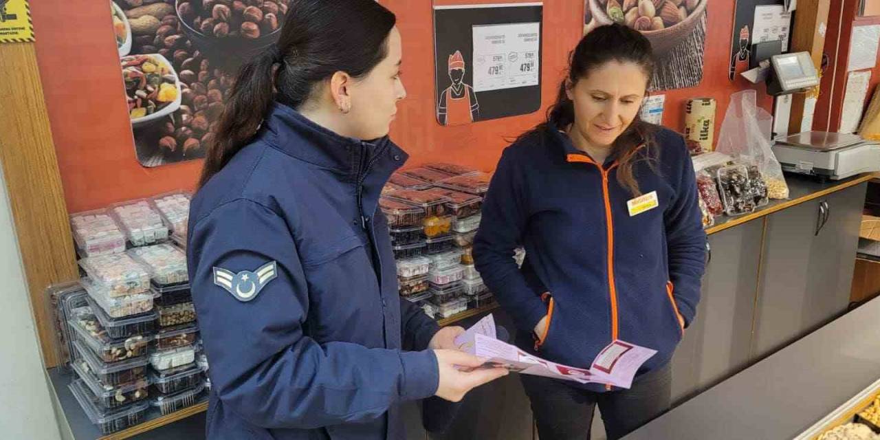 Jandarmadan Çalışan Kadınlara Kades Bilgilendirmesi