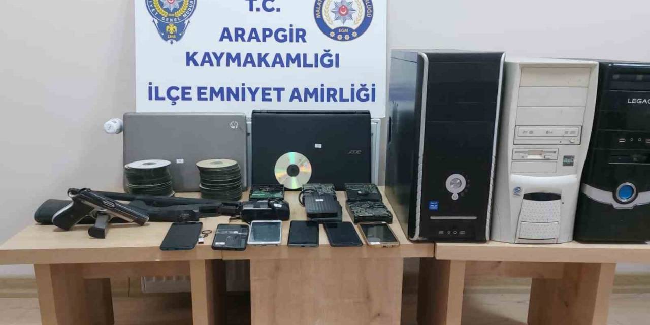 Malatya’da Sibergöz Operasyonu: 1 Gözaltı