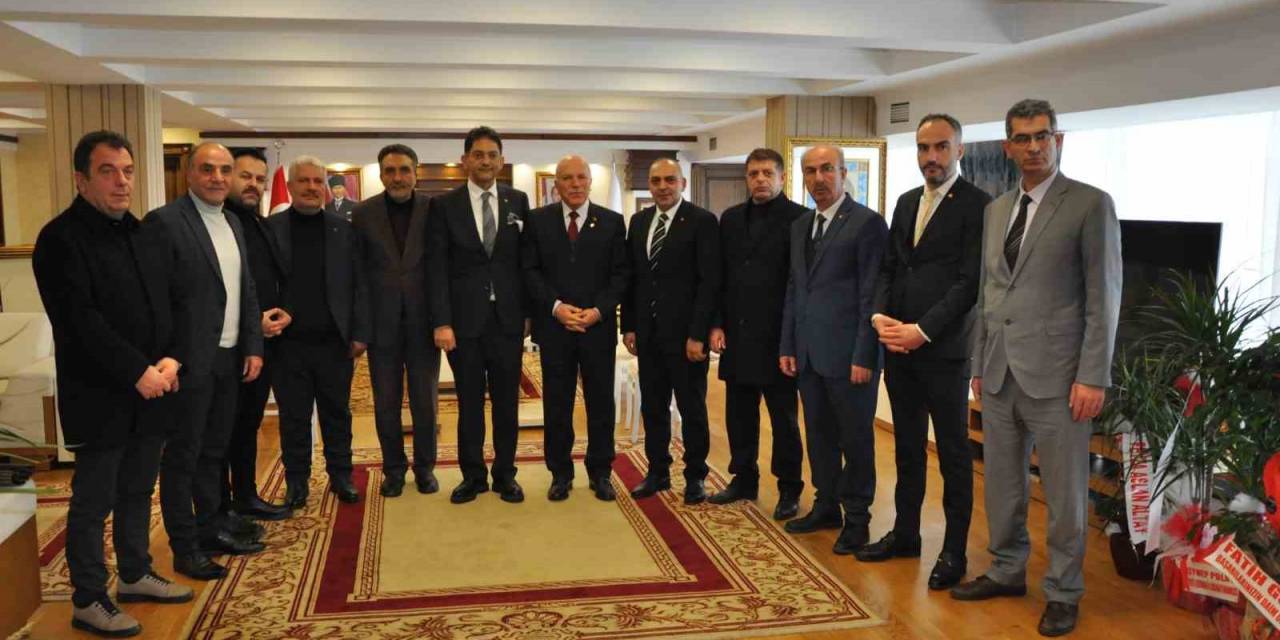 Erzurum Ticaret Borsası Yönetiminden Başkan Sekmen’e Ziyaret