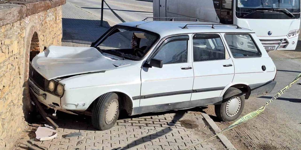 Hisarcık’ta Trafik Kazası: 1 Yaralı